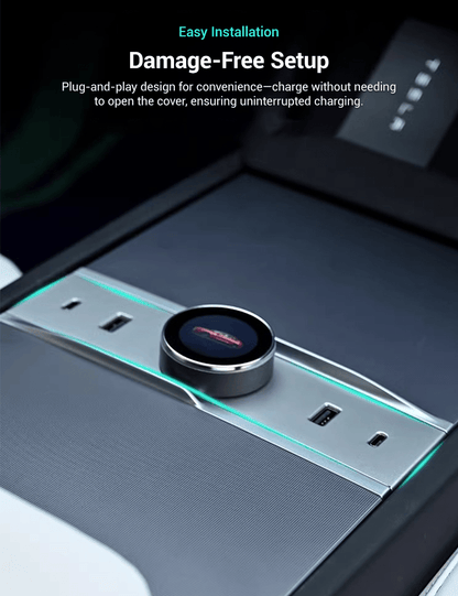 Smart Rotating Gear Shift Dock for Tesla Model 3 Highland & New Model Y