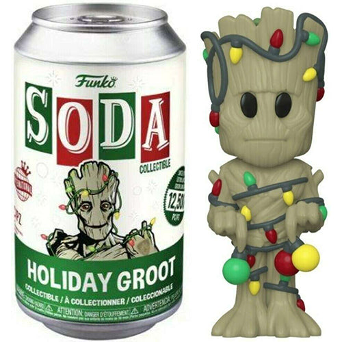 Funko Soda Holiday Groot (International, Sealed) **Shot at Chase**