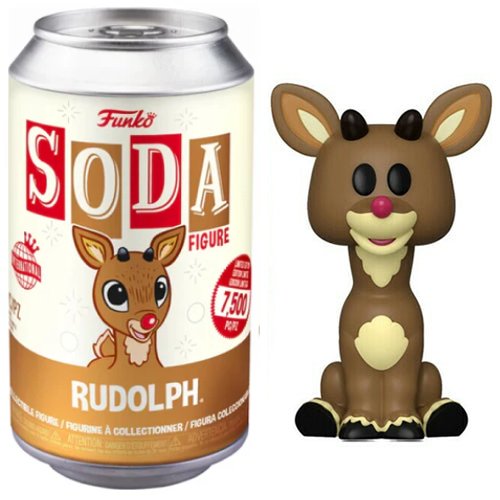 Funko Soda Rudolph (Sealed, International)  **Shot at a Chase**