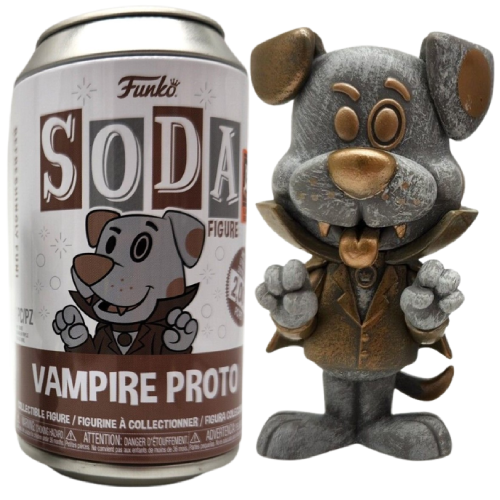 Funko Soda Vampire Proto (Antique, Sealed) - 2023 Heavy Metal Halloween Exclusive
