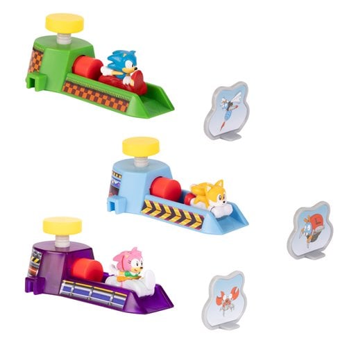 Sonic Go Go Racers Mini Launchers Vehicle - Select Vehicle(s)