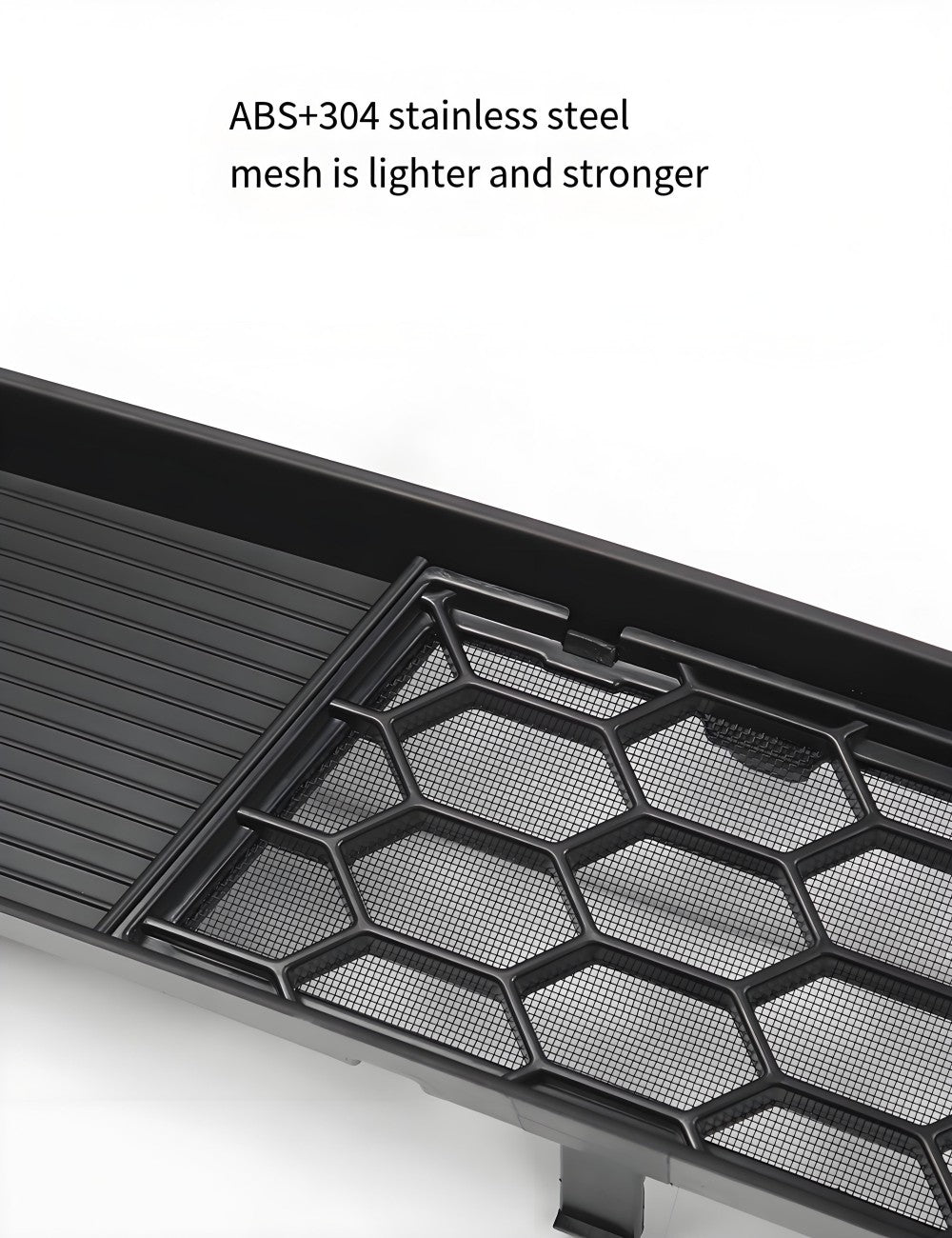 Split Insect Net Front Bumper Grill for Model Y Juniper （Not fit for Performance）