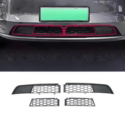 Split Insect Net Front Bumper Grill for Model Y Juniper （Not fit for Performance）