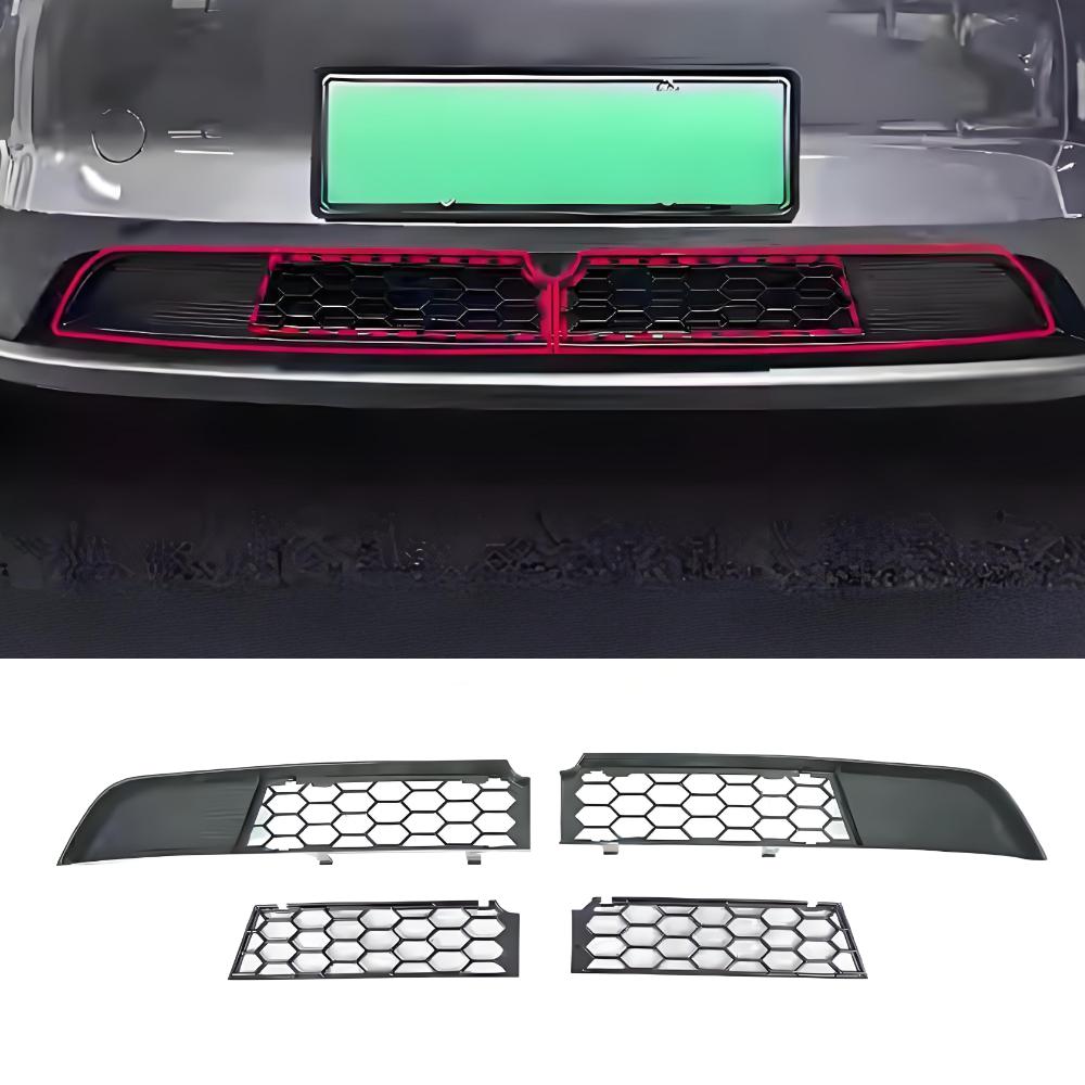 Split Insect Net Front Bumper Grill for Model Y Juniper （Not fit for Performance）