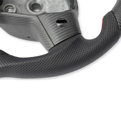 TESERY Sport Carbon Fiber Steering Wheel for Tesla Model 3 / Y【Style 25】