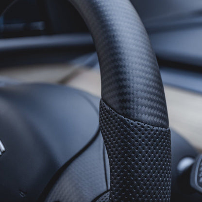 TESERY Sport Carbon Fiber Steering Wheel for Tesla Model 3 / Y【Style 25】