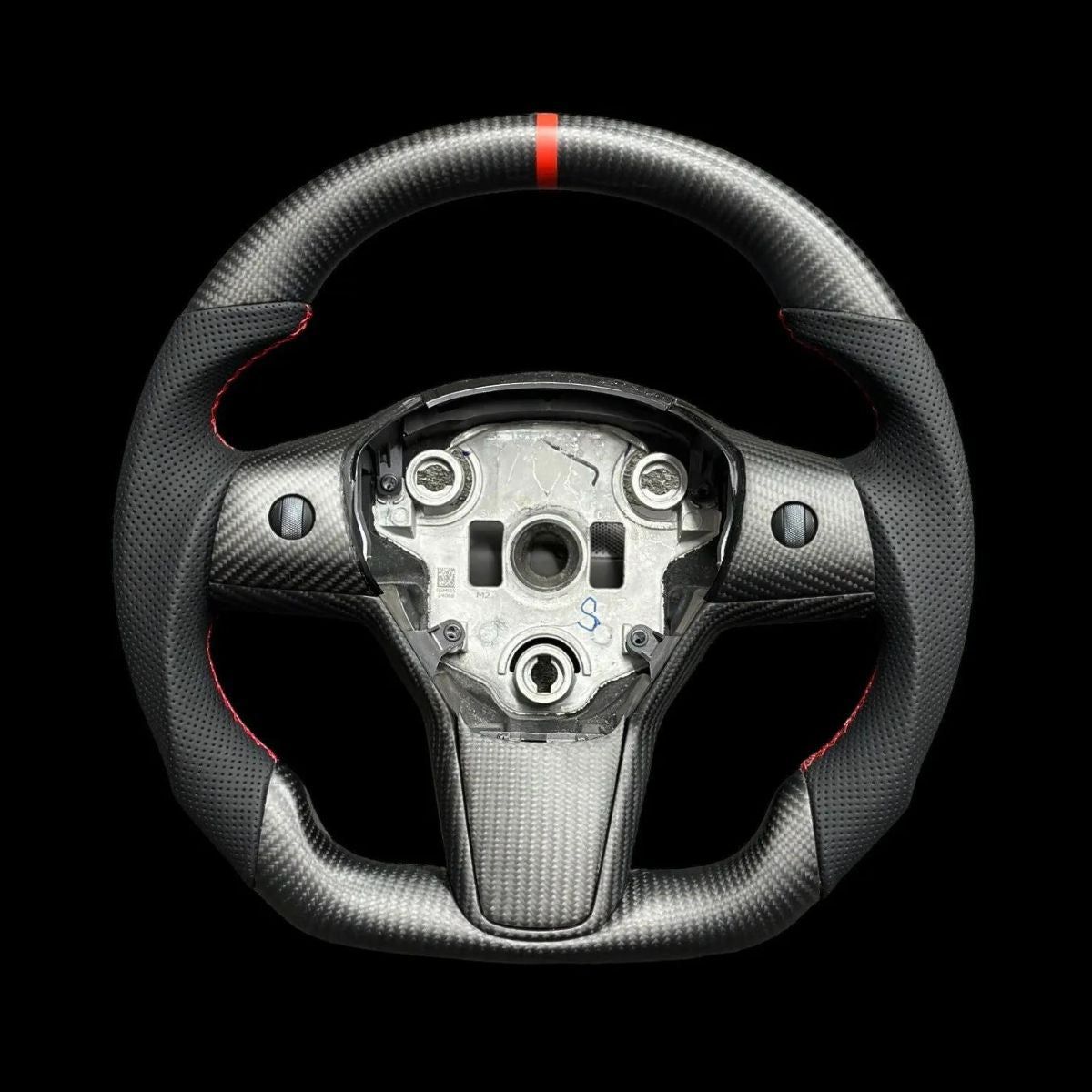 TESERY Sport Carbon Fiber Steering Wheel for Tesla Model 3 / Y【Style 25】