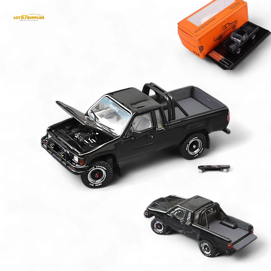 GCD Toyota Hilux SR5 in Black 1:64 KS-062-514