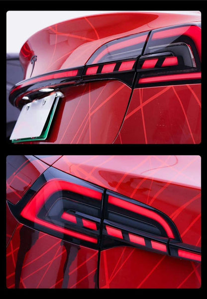 TESERY Starlink Full-Width Strip Taillight for Model 3/Y