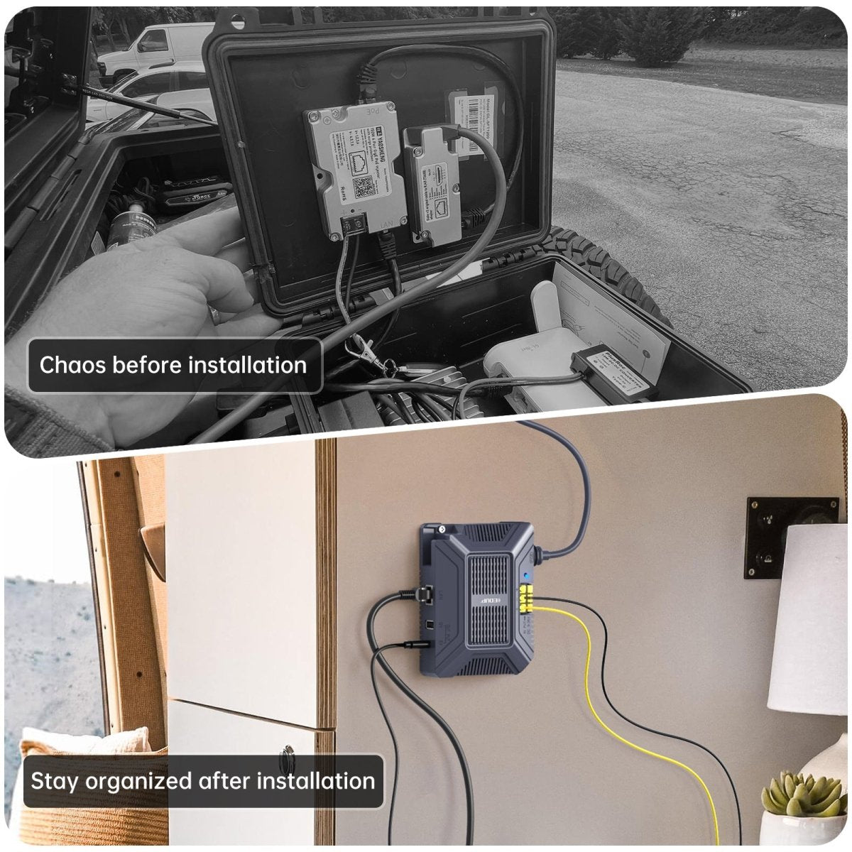 Starlink Gen 3 PoE Injector | 200W 5-in-1 Power Adapter with USB-C