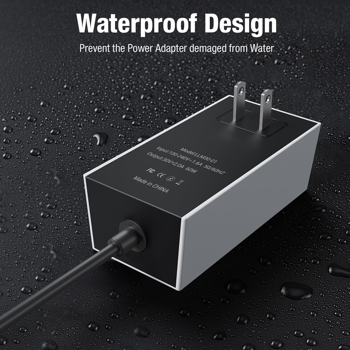 Starlink Mini AC Power Supply | 60W AC to DC Adapter