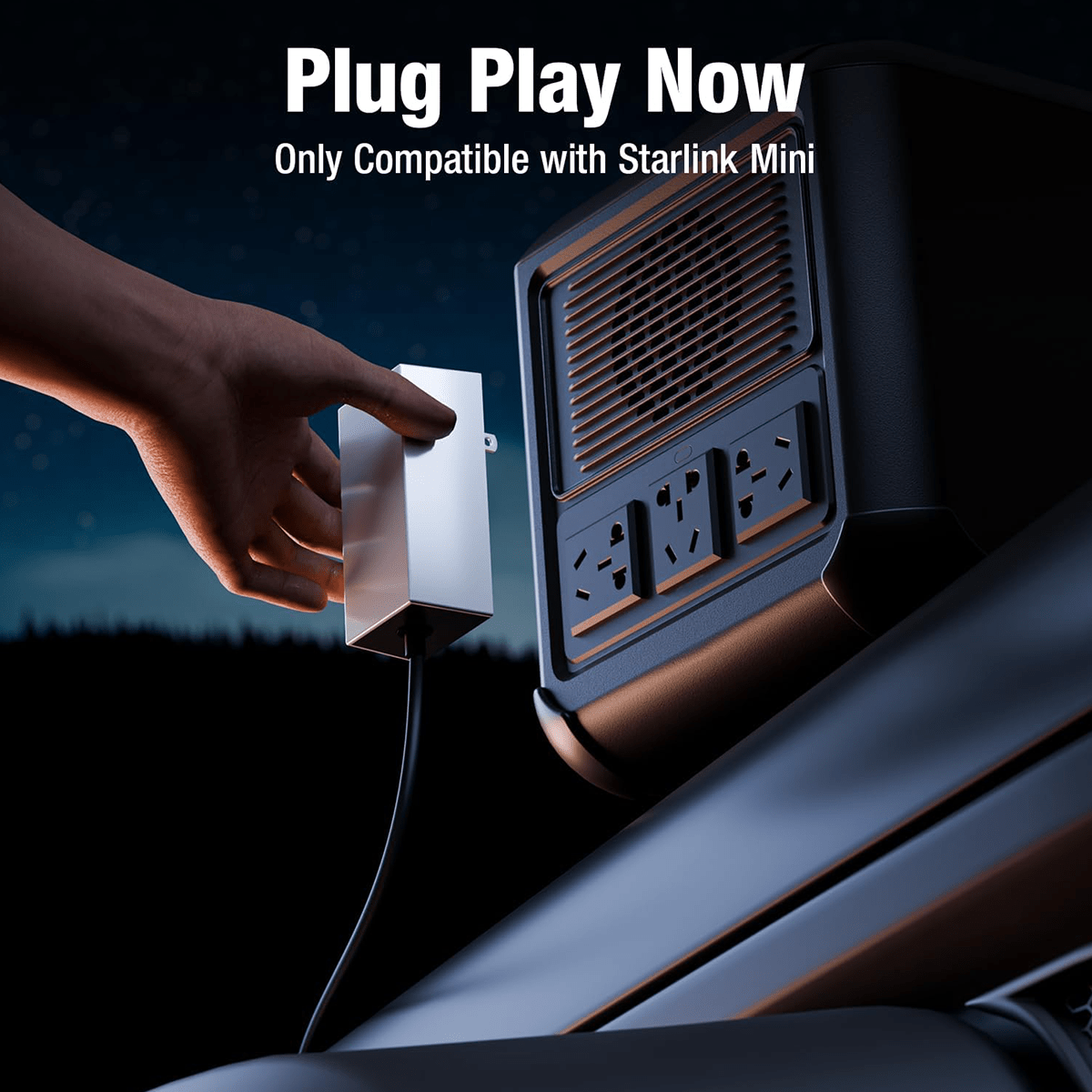 Starlink Mini AC Power Supply | 60W AC to DC Adapter