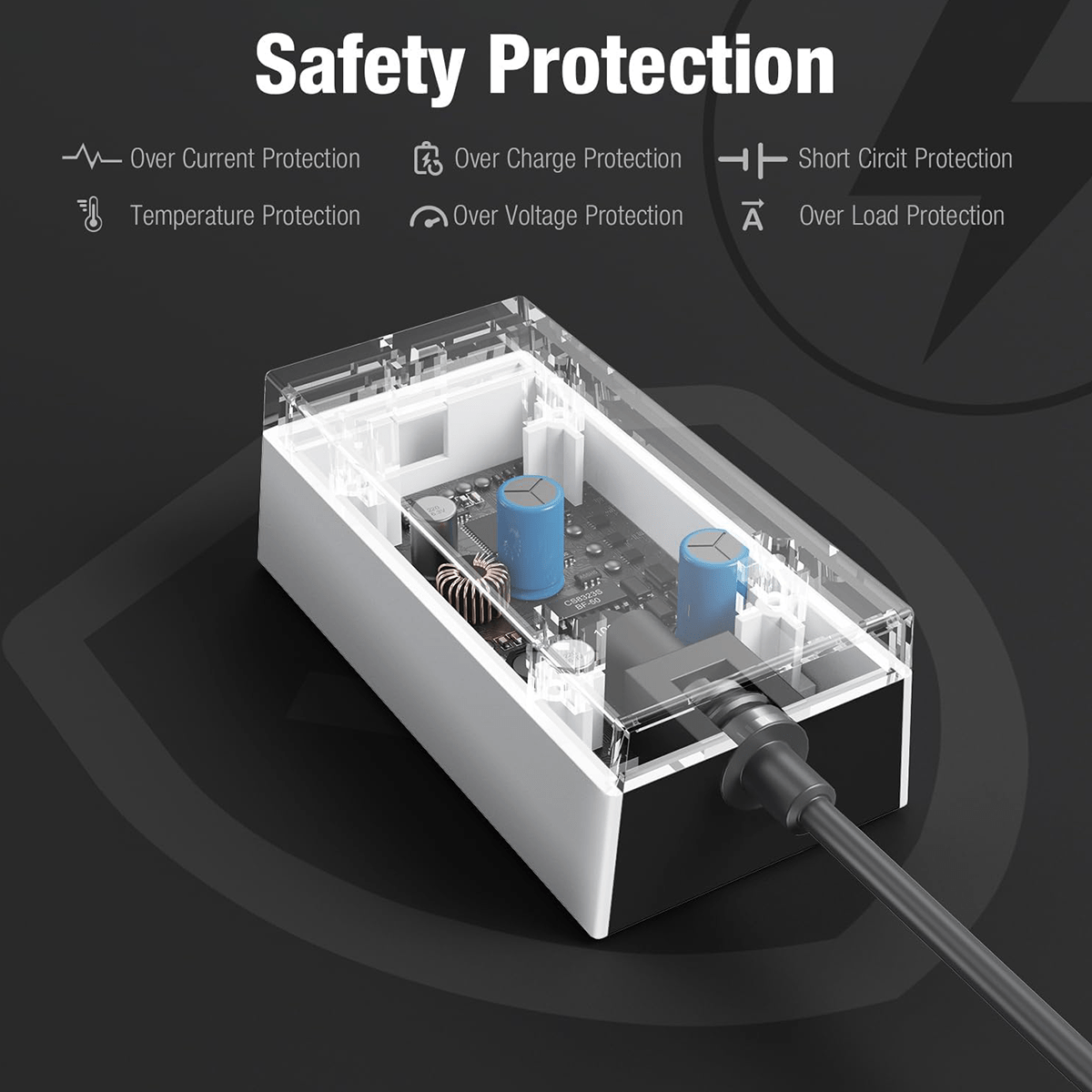 Starlink Mini AC Power Supply | 60W AC to DC Adapter