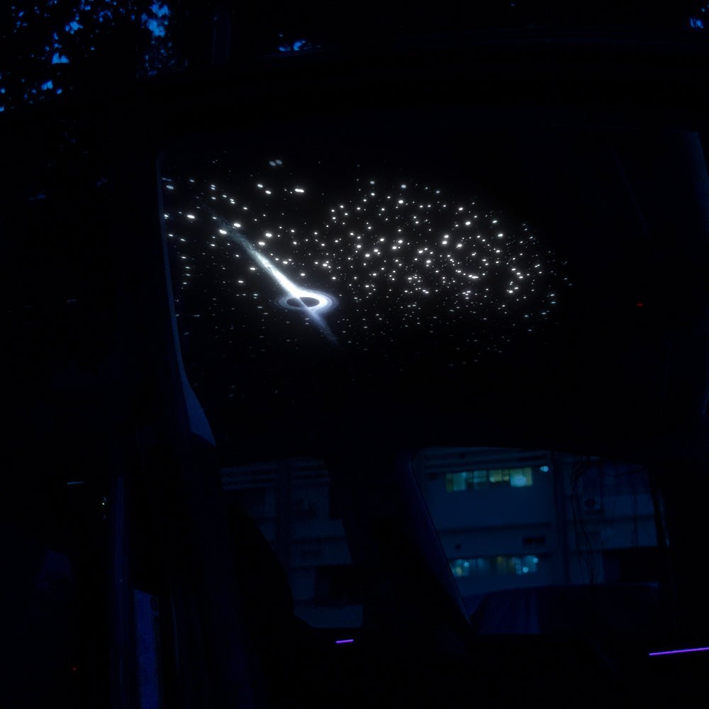 Starry Sky Sunroof Projector Ambient Lighting for Tesla丨 Galaxy Lighting Effect