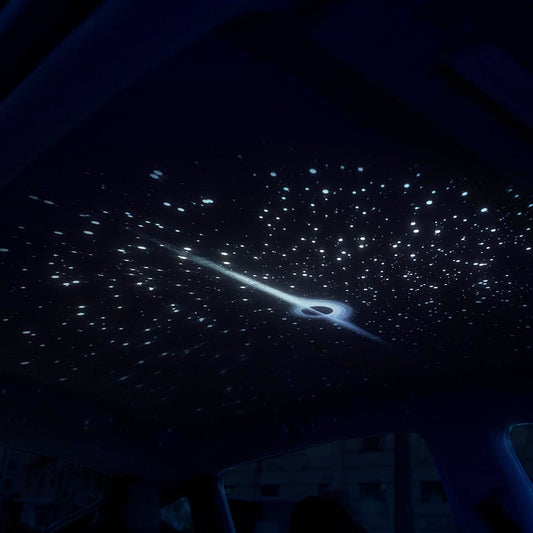 Starry Sky Sunroof Projector Ambient Lighting for Tesla丨 Galaxy Lighting Effect