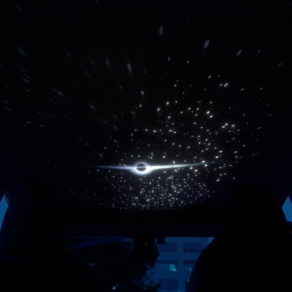 Starry Sky Sunroof Projector Ambient Lighting for Tesla丨 Galaxy Lighting Effect