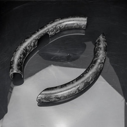 Steering Wheel Trim Covers for New Model Y & Model 3 Highland | Real Dry Carbon Fiber