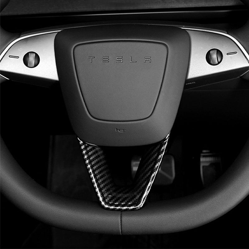 Steering wheel V-cover for Model 3 Highland & Model Y