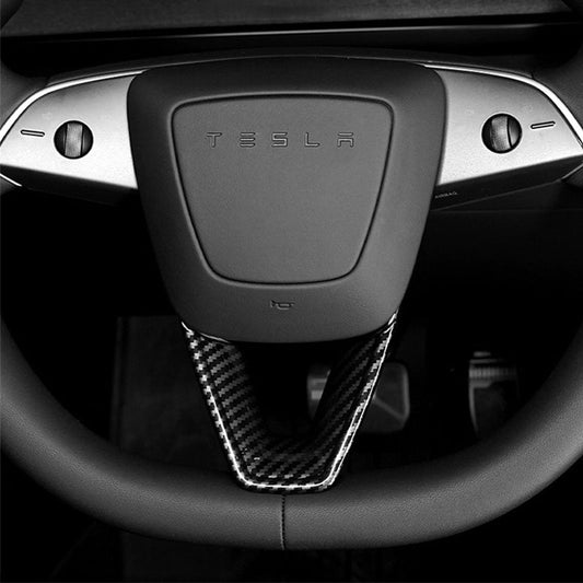 Steering wheel V-cover for Model 3 Highland & Model Y