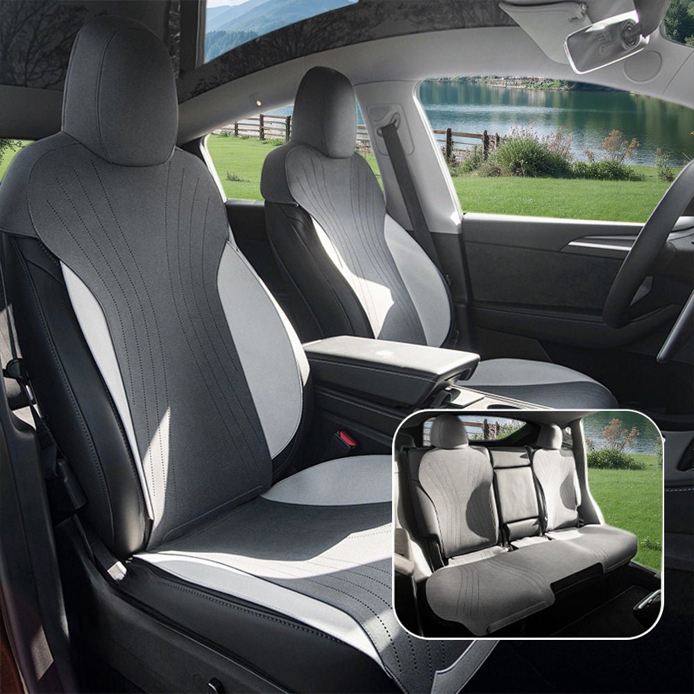 Suede Seat Covers for Tesla Model 3 & Model Y