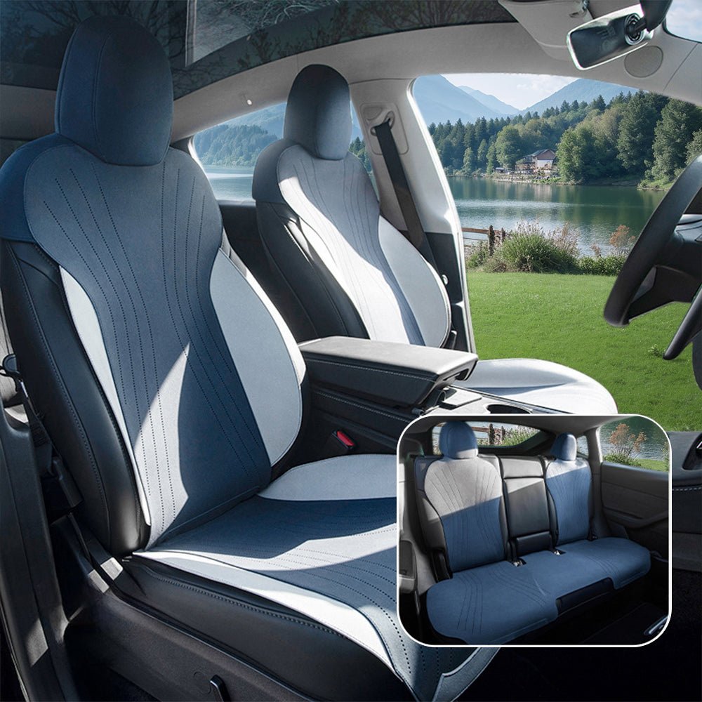 Suede Seat Covers for Tesla Model 3 & Model Y