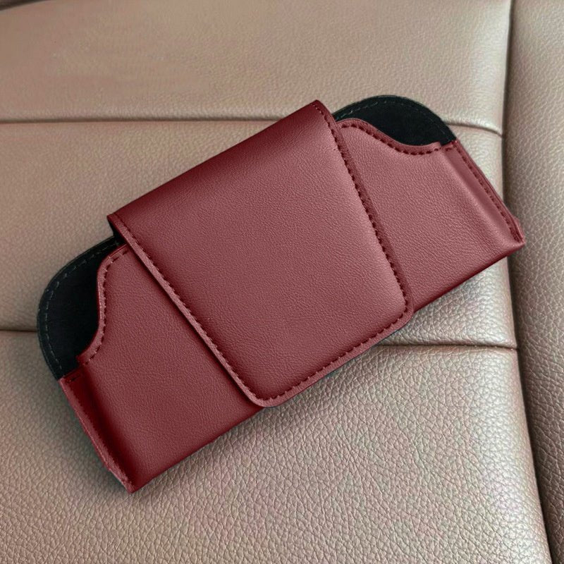 Sun Visor Glasses Case for Tesla