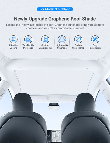 Sunshade for Tesla Model 3