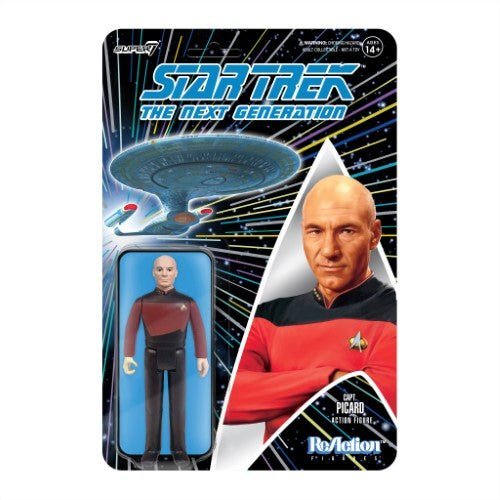 Super7 Star Trek: The Next Generation 3.75"_x009d_ Reaction Figure Select Figure(s)
