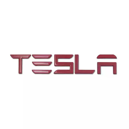 Tailgate Lettered Rear Logo Replacement For Tesla Model 3/Y