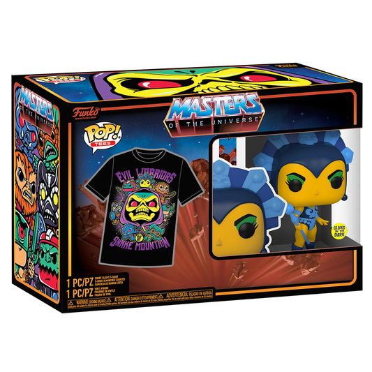 Evil-Lyn (Glow in the Dark) and Evil-Lyn Tee (XL, Sealed) 86 - Target Con Exclusive