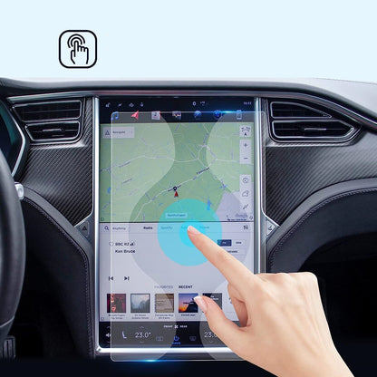 Tempered Glass Screen Protector for Model S/X【17 inch】