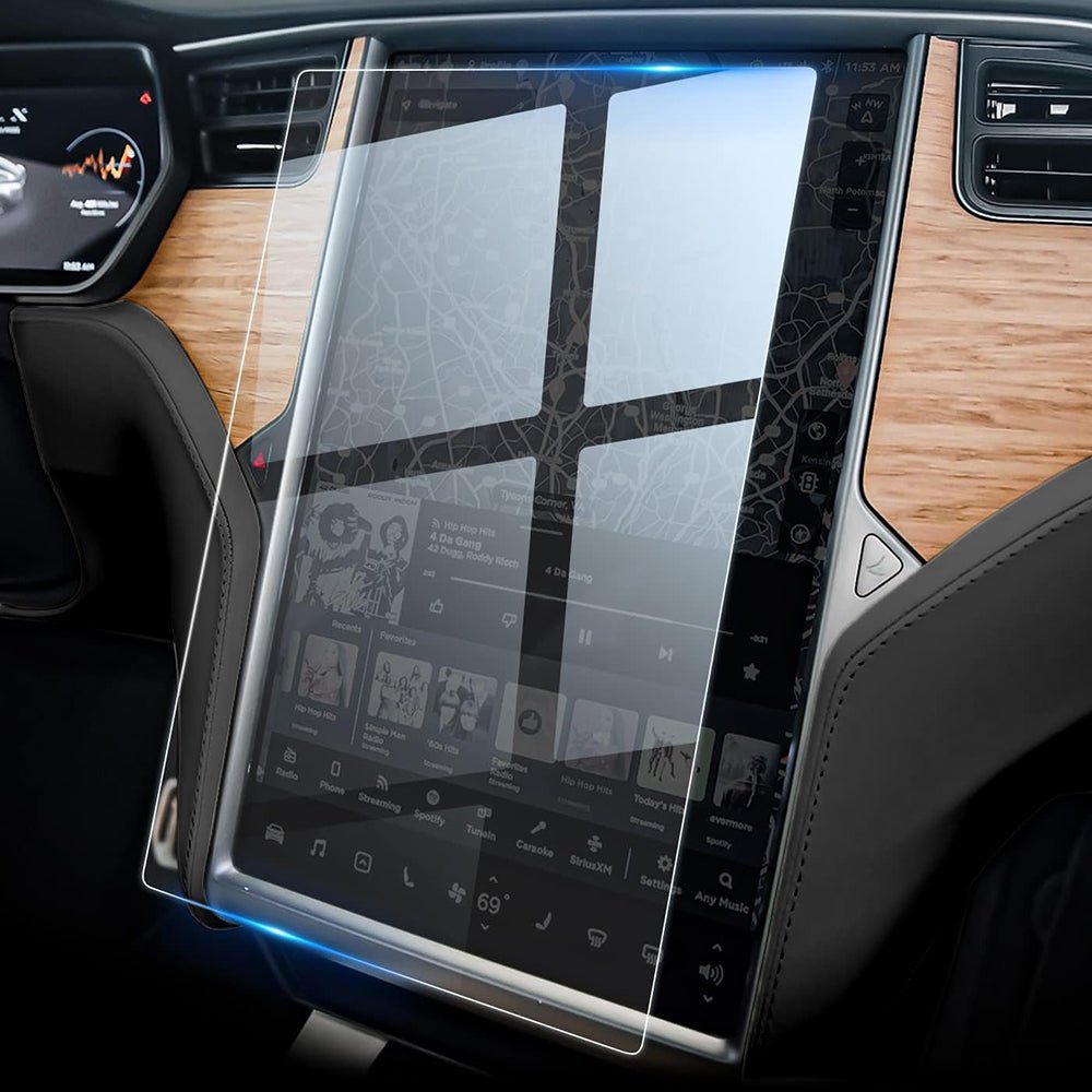 Tempered Glass Screen Protector for Model S/X【17 inch】