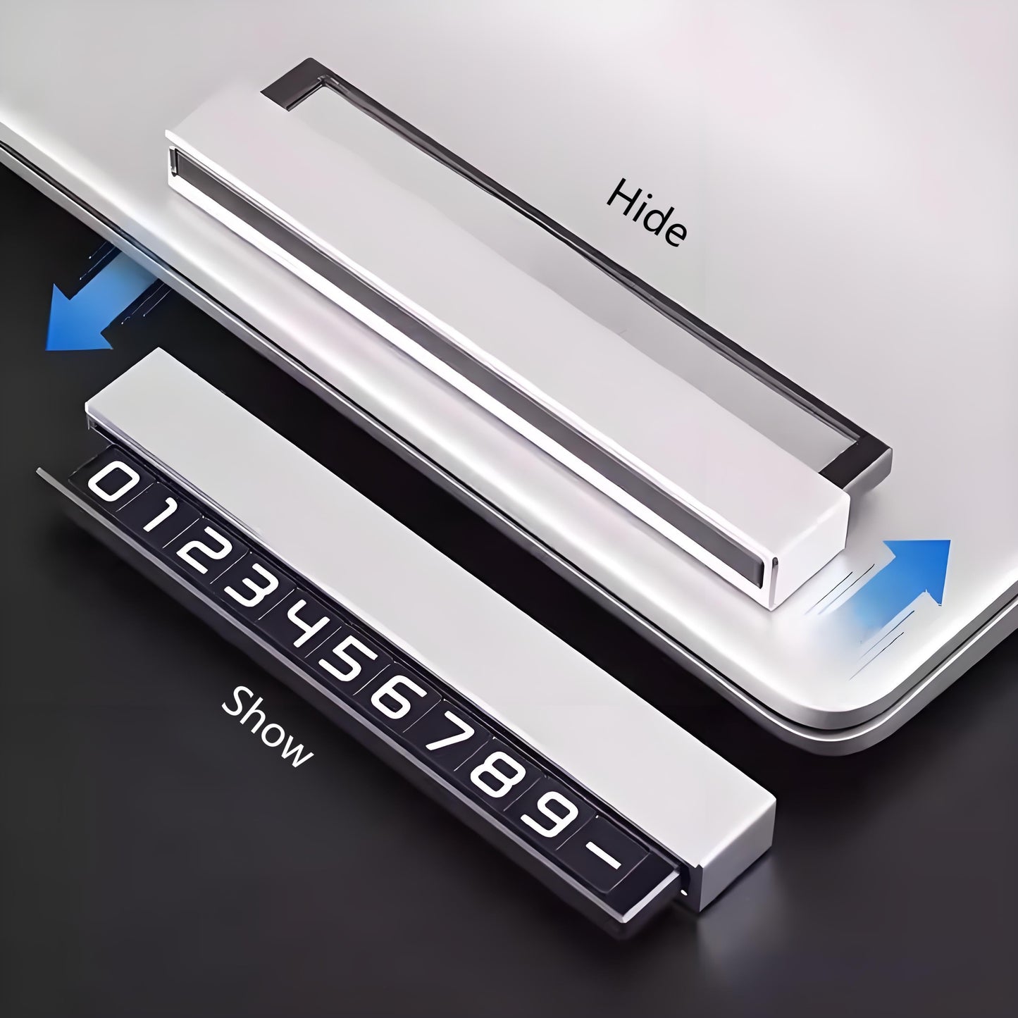 Temporary Parking Phone Display for Tesla Model Y Juniper & Model 3 Highland