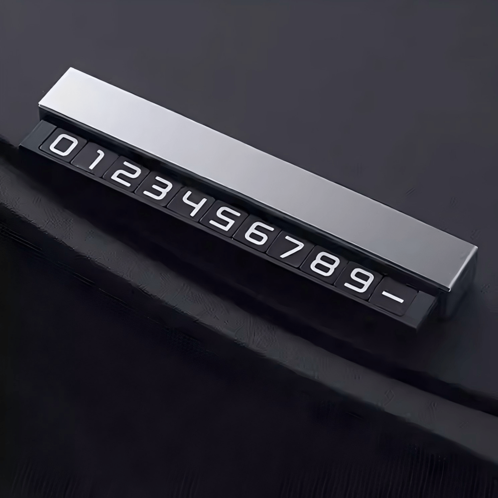 Temporary Parking Phone Display for Tesla Model Y Juniper & Model 3 Highland