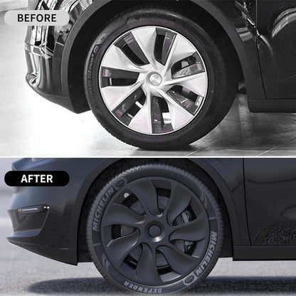 TESERY 18″ 19″ 20″ Wheel Covers for Tesla Model 3 / Model Y (4PCS)