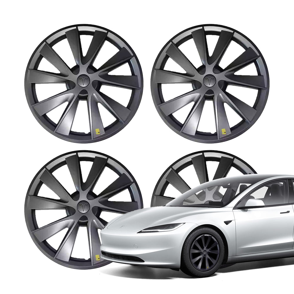 TESERY 18″ 19″ Hubcaps for Tesla Model 3/Y (4PCS)