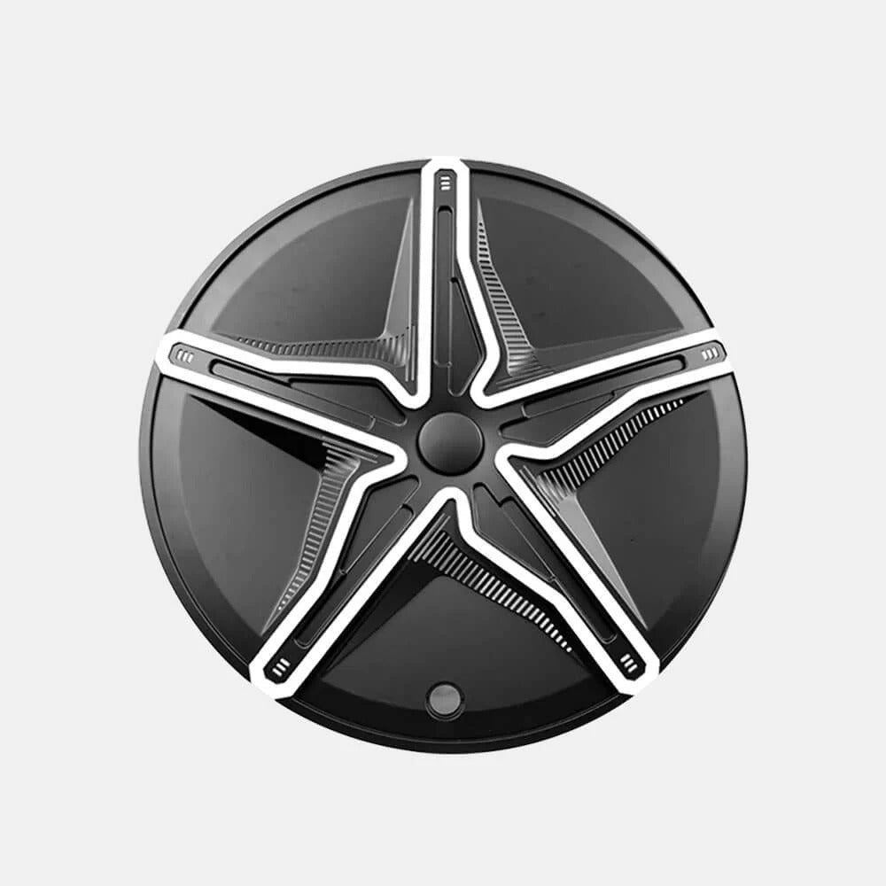 TESERY 18″ 19″ Starfish Style Hubcap for Tesla Model 3/Y (4PCS)