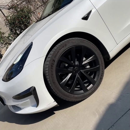 TESERY 18″ Wheel Caps S Plaid Style for Tesla Model 3 (4PCS)