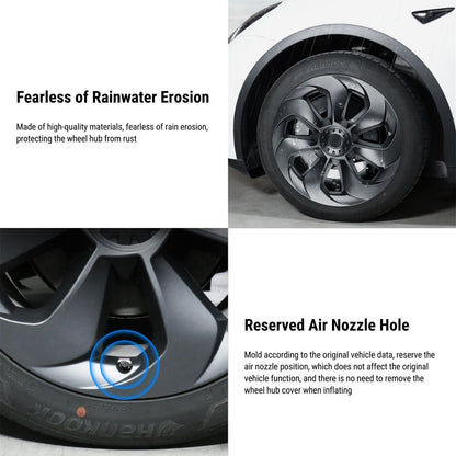 TESERY 19″ Big Blade Wheel Covers For Tesla Model Y (4PCS)