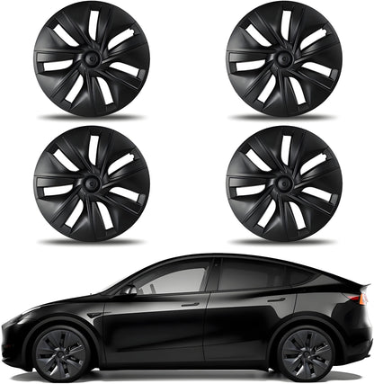 TESERY 19″ Gemini Dark Wheels Cover for Tesla Model Y (4PCS)