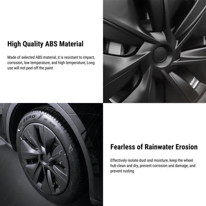 TESERY 19″ Gemini Dark Wheels Cover for Tesla Model Y (4PCS)