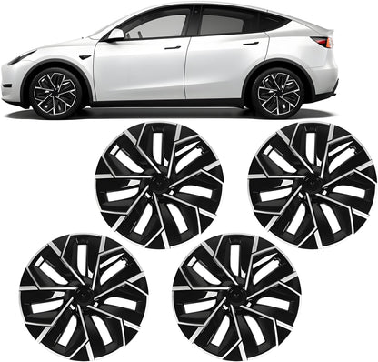 TESERY 19″ Trinan Wheel Covers for Tesla Model Y (4PCS)