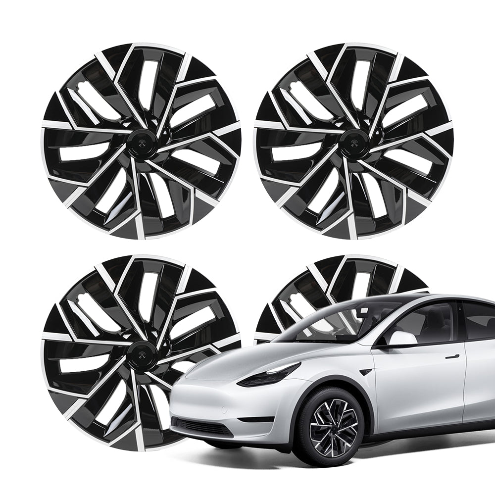 TESERY 19″ Trinan Wheel Covers for Tesla Model Y (4PCS)