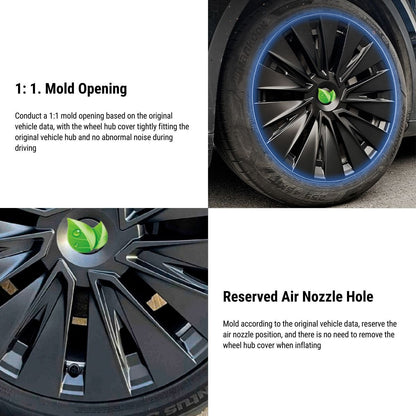 TESERY 19″ Turbo Wheel Cover For Tesla Model Y (4PCS)