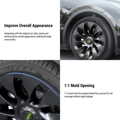 TESERY 19″ Wheel Covers for Tesla Model 3 (4PCS)