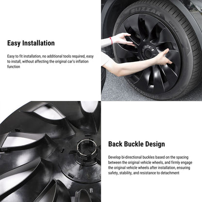 TESERY 20″ Wheel Cover For Tesla Model Y (4PCS)