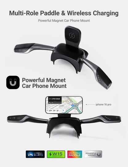 TESERY 7 Inch Gear Shift Touch Screen Dashboard Display for Tesla Model 3 Highland