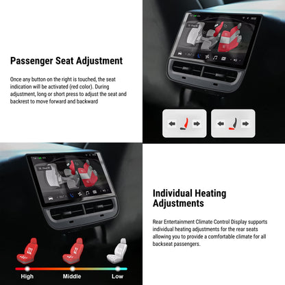 TESERY 7‘’ Rear Entertainment System for Model Y / 3