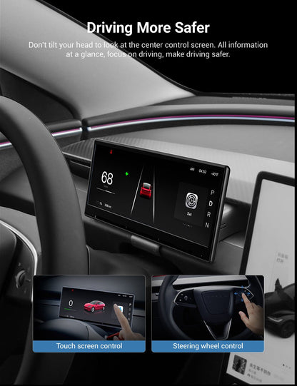 TESERY 9 Inch Screen Dashboard Display With Carplay & Android Auto for Model 3 / Model Y