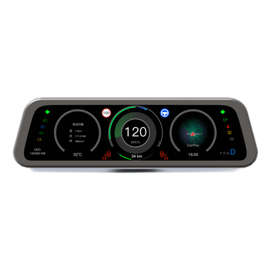 TESERY 9.6 Inch Instrument Cluster Dashboard Display for Tesla Model 3 / Y